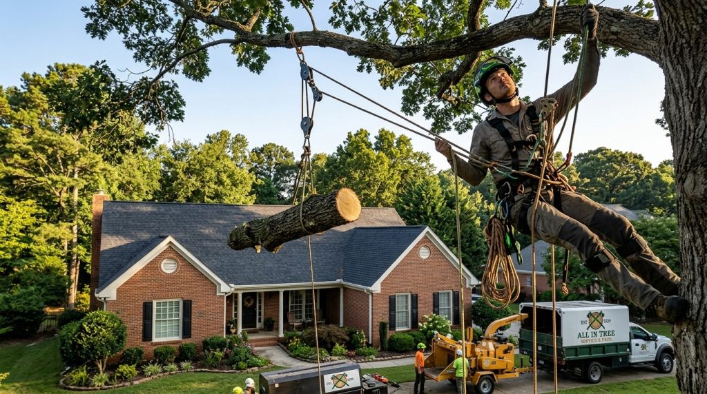 Climber_rigging_tree_limb